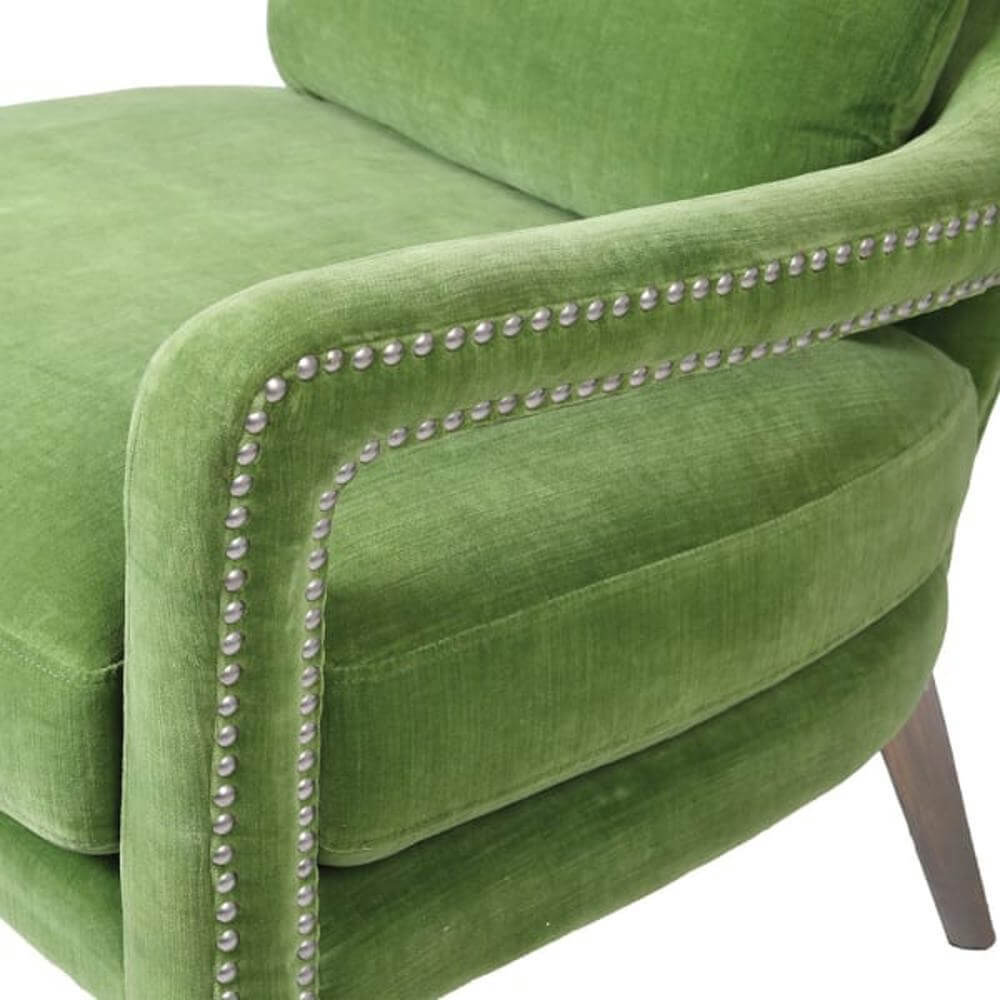 Pistachio green deals chair